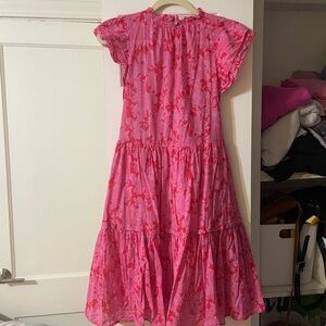 Karlie Pink Floral Dress